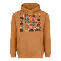 Meerkat god is so much bigger than... Heavyweight Hoodie - MaliasSmallBusiness