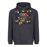Smoke god is so much bigger than... Heavyweight Hoodie - MaliasSmallBusiness