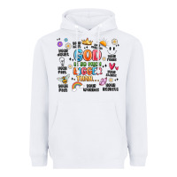 White god is so much bigger than... Heavyweight Hoodie - MaliasSmallBusiness