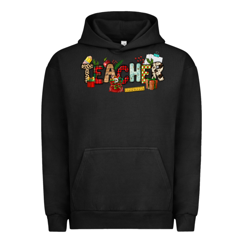 Christmas Teacher Urban Hoodie by NancyCooperArtShop | Teevron