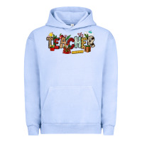 Pigment Grape Ice Christmas Teacher Urban Hoodie - NancyCooperArtShop