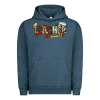 Pigment Midnight Navy Christmas Teacher Urban Hoodie - NancyCooperArtShop