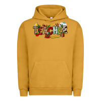 Pigment Peanut Butter Christmas Teacher Urban Hoodie - NancyCooperArtShop