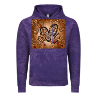 Cloud Purple melanin hearts Vintage Hoodie - Zillion Design Studio