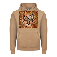 Vintage Coffee melanin hearts Vintage Hoodie - Zillion Design Studio