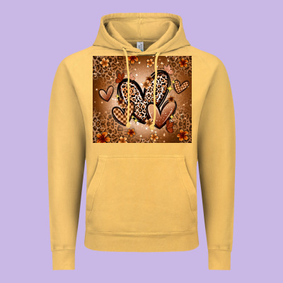 Melanin Hearts Vintage Hoodie Designed By Zillion Design Studio