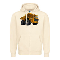 Sandshell Dump Truck Zipper Hoodie - LillyAllenDesigns