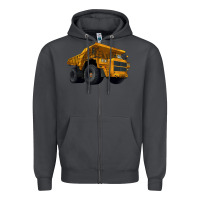 Smoke Dump Truck Zipper Hoodie - LillyAllenDesigns