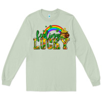 Matcha feeling lucky with coins Long Sleeve Tee - AdoDesignShop