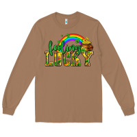 Toasted Coconut feeling lucky with coins Long Sleeve Tee - AdoDesignShop