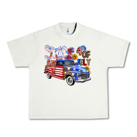 Pistachio western truck fourth of july america Urban Heavy Tee - FaDigitalArtStudio
