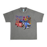 Tornado western truck fourth of july america Urban Heavy Tee - FaDigitalArtStudio