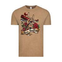 Vintage Coffee hair hustler 3 Vintage Tee - SublimationCraftShop