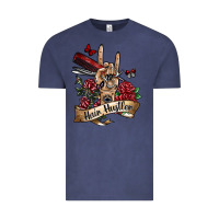 Vintage Denim hair hustler 3 Vintage Tee - SublimationCraftShop