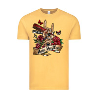 Vintage Mustard hair hustler 3 Vintage Tee - SublimationCraftShop