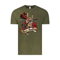 Vintage Olive hair hustler 3 Vintage Tee - SublimationCraftShop