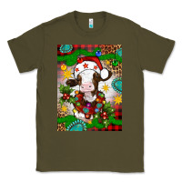 Army Green christmas cow air freshener Classic Tee - Artiststas