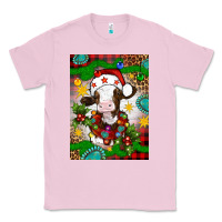 Bubblegum Pink christmas cow air freshener Classic Tee - Artiststas