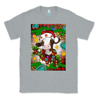 Heather Grey christmas cow air freshener Classic Tee - Artiststas