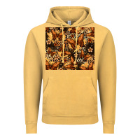 Vintage Mustard melanin butterfly Vintage Hoodie - Zillion Design Studio