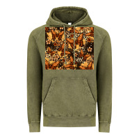 Vintage Olive melanin butterfly Vintage Hoodie - Zillion Design Studio