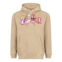 Mushroom unicorn coffee cups Heavyweight Hoodie - NancyCooperArtShop