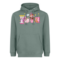 Sage unicorn coffee cups Heavyweight Hoodie - NancyCooperArtShop