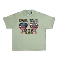 Oil Green small town usa Urban Heavy Tee - CowhideDigitalArt