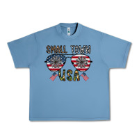 Pebble Blue small town usa Urban Heavy Tee - CowhideDigitalArt