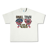 Pistachio small town usa Urban Heavy Tee - CowhideDigitalArt
