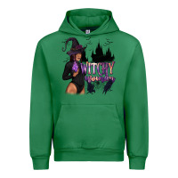 Emerald Witchy Woman Urban Hoodie - texasbilliewilder