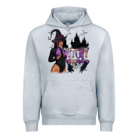 Heather Grey Witchy Woman Urban Hoodie - texasbilliewilder