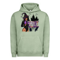 Pigment Oil Green Witchy Woman Urban Hoodie - texasbilliewilder