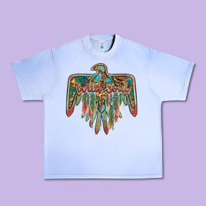Wild Soul Thunderbird Urban Heavy Tee Designed By Barkaloodesign