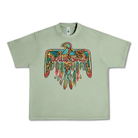 Oil Green wild soul thunderbird Urban Heavy Tee - BarkalooDesign