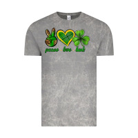 Cloud Rock peace love luck st. patricks day nePeace love luck Vintage Tee - Neo Western