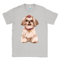 Moon Dust Shih Tzu Dog Design Classic Tee - JahusDesignShop