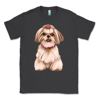 Smoke Shih Tzu Dog Design Classic Tee - JahusDesignShop