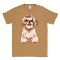 Toasted Coconut Shih Tzu Dog Design Classic Tee - JahusDesignShop