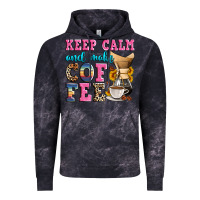 Cloud Black keep calm and make coffee Vintage Hoodie - Zillion Design Studio