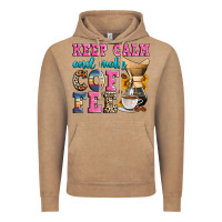Vintage Coffee keep calm and make coffee Vintage Hoodie - Zillion Design Studio