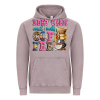 Vintage Zinc keep calm and make coffee Vintage Hoodie - Zillion Design Studio