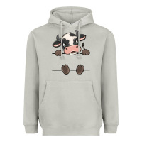 Moon Dust custom cow Heavyweight Hoodie - MaliasSmallBusiness