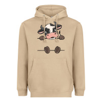 Mushroom custom cow Heavyweight Hoodie - MaliasSmallBusiness