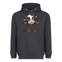 Smoke custom cow Heavyweight Hoodie - MaliasSmallBusiness