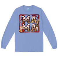 Colony Blue baseball mama Long Sleeve Tee - Jasminsmagicworld