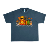 Midnight Navy Pumpkin Spice Everything Urban Heavy Tee - RacoonDesign