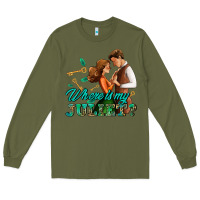 Army Green where is my juliet Long Sleeve Tee - AdoDesignShop