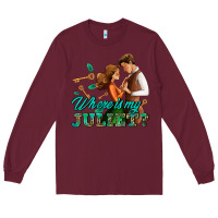 Burgundy where is my juliet Long Sleeve Tee - AdoDesignShop