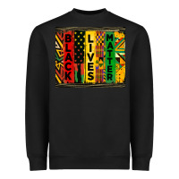 Black black lives matter tumbler Heavyweight Sweatshirt - HRA Design Shop